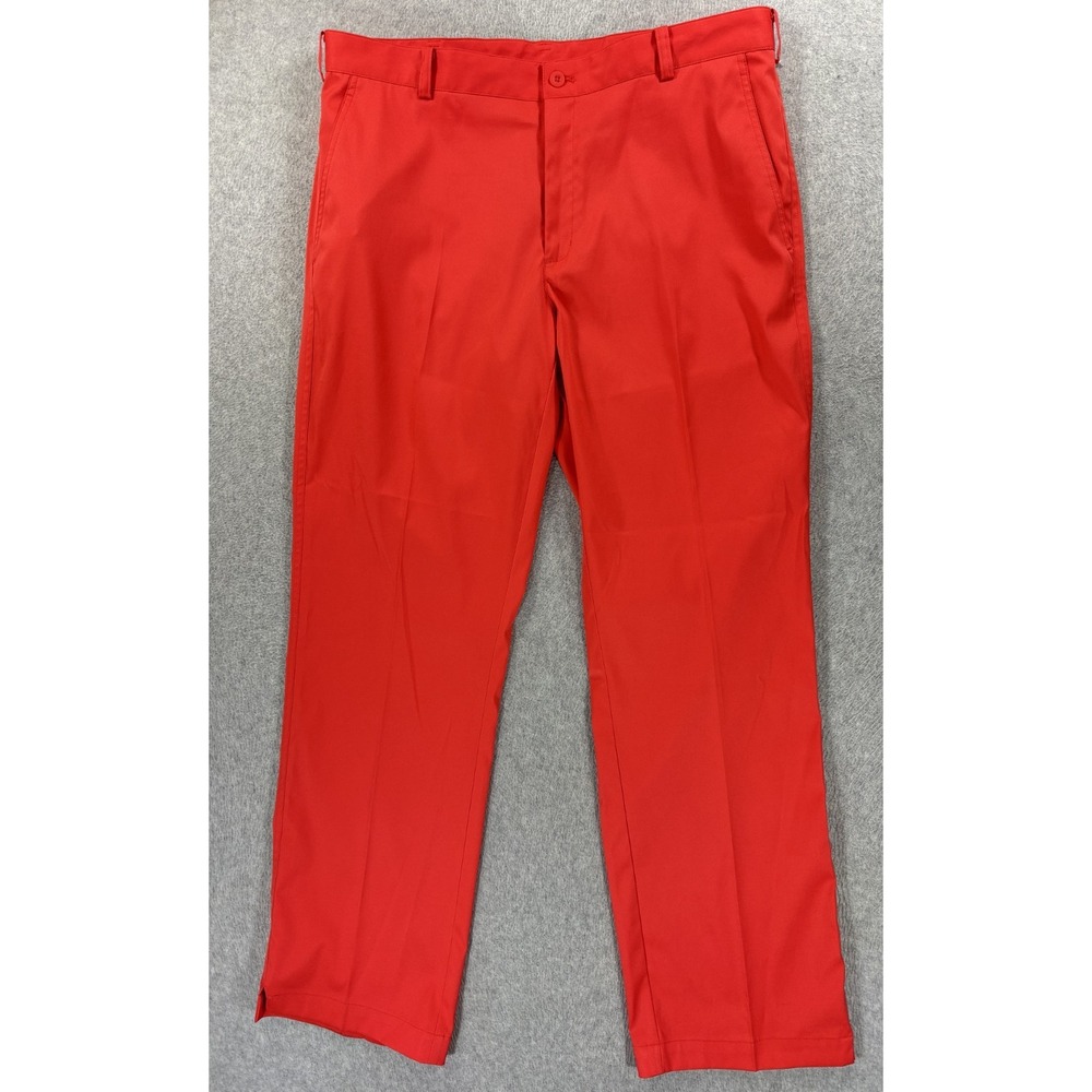 Nike Dri Fit Performance Golf Pants (Men's 36x32) Candy Red
